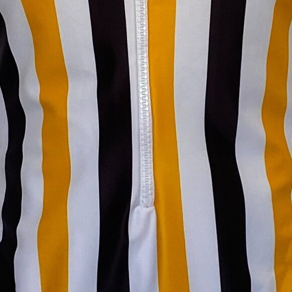 Striped One Piece Bathing Suit. NWOT - Picture 9 of 12